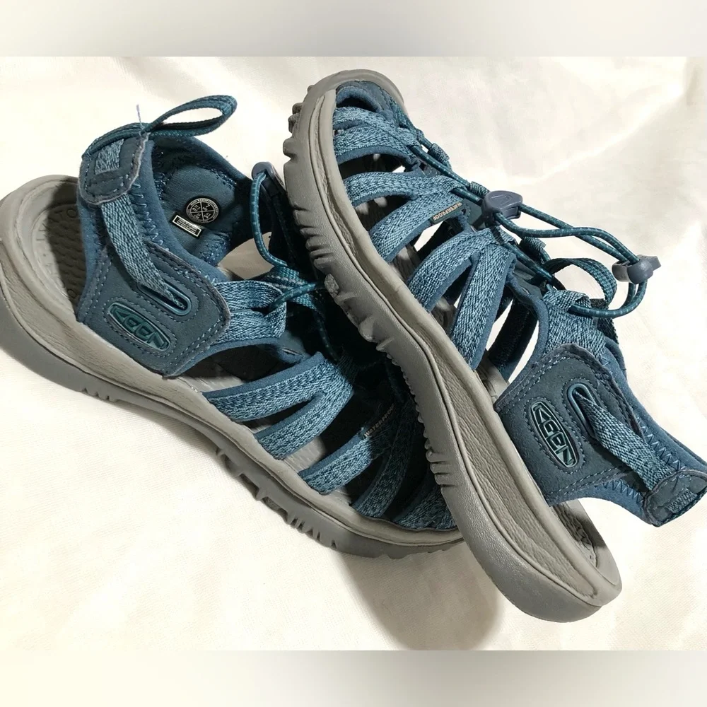 Keen Women's Whisper Blue Sandals - Picture 2 of 10